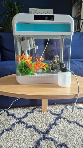Compact Aquarium with Filter & Light – AED 120