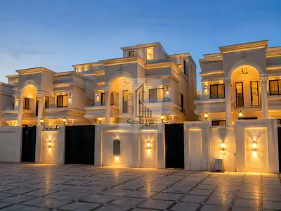 A luxurious classic villa for sale featuring a prestigious royal design and super deluxe finishes,