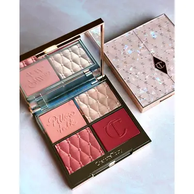 Charlotte Tilbury Pillow Talk Beautifying Face Palette, 4 x 3.8 Medium -Deep