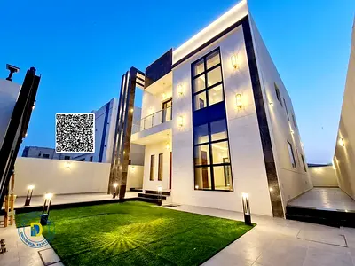 A golden opportunity , including registration fees, in Al Zahiyah, 4-bedroom villa ,bank financing,