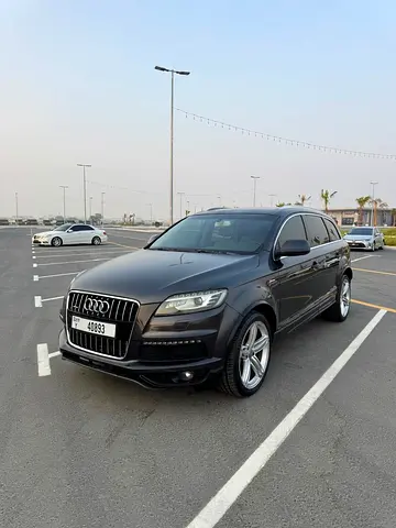 Audi Q7 2014 45 TFSI quattro S line | GCC Specs | Well Maintained