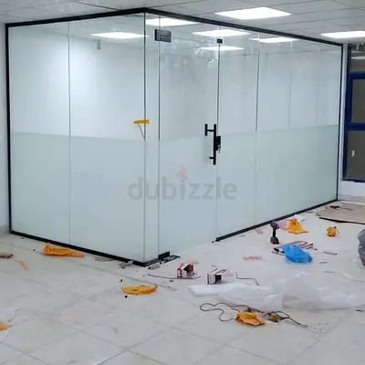 ⚡ Commercial Glass Partition Installation | Call for Free Survey!