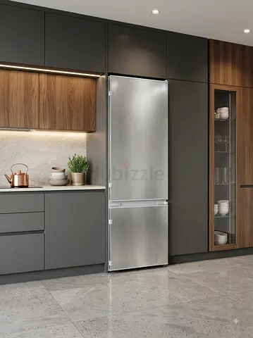 Siemens Premium Integrated Refrigerator – Top Fridge & Bottom Freezer | Built-in Design