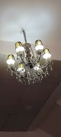 Very beautiful and unique style black colour chandelier