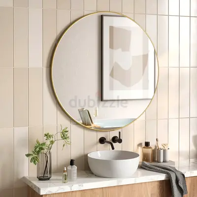 The ONE Hubba mirror gold/brass decor diameter 86cm
