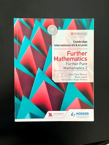 Cambridge International AS & A Level Further Mathematics (Pure) Textbook