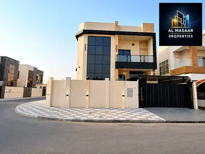 Corner villa in Al Yasmin with a built-up area of ​​4000 square feet