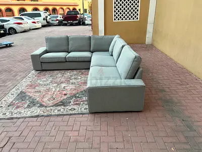 Comfortable Gray IKEA Kivik Corner Sofa