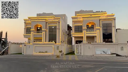 فيلا فاخرة للبيع في الحليو – عجمان | عنوان جديد للرقي والخصوصية مع سهولة الوصول إلى الطرق الرئيسية