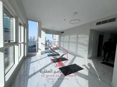 شقة واسعة من غرفتين نوصالة للإيجار ثاني ساكن مع إطلالة مفتوحة وباركن مجاني و جيم ومسبح