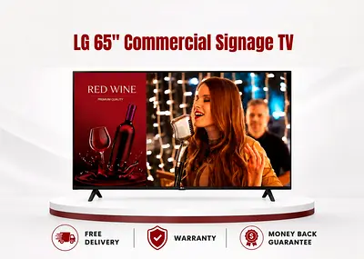 LG 65 Inch UHD Commercial Signage TV