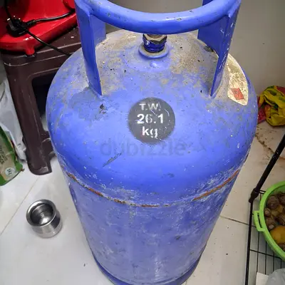 Used Blue 50 lbs LPG Gas Cylinder