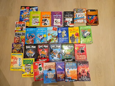Mixed children's and young readers book bundle — popular series