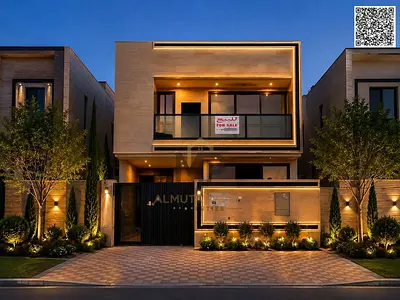 Luxury villa for sale at a special price in a strategic location close to Dubai and services.