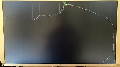 27 inch Hp monitor 527sw broken - give your offer