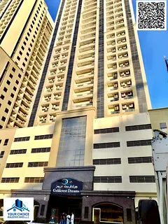 For Sale 1 Bedroom + 1 Study Room + 2 wash room 1 for guests. Located in Goldcrest Tower B, Emirates