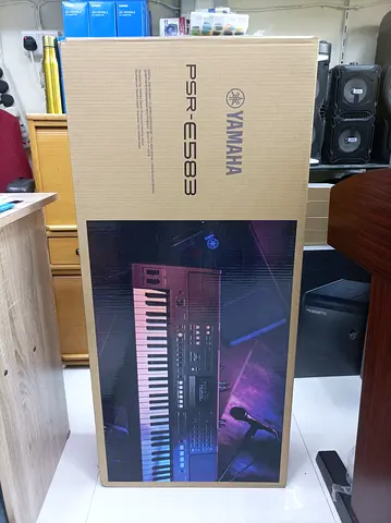 Yamaha PSR-E583 Portable Keyboard - Brand New in Box with adaptor
