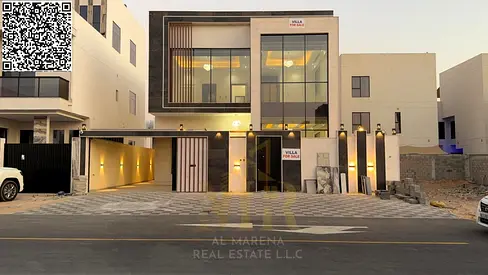 Luxury villa for sale in Al Helio – Ajman | A new address for sophistication and privacy with easy access to main roads