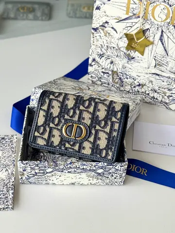 Dior 30 Montaigne Glycine Wallet