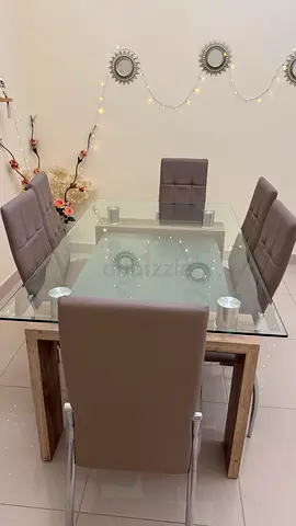 Dinning Table + 6 chairs