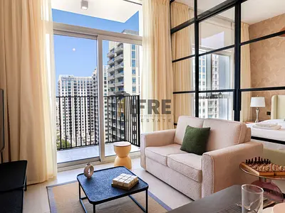 Fully Furnished | Bright Open Living | High Floor