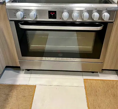 Hoover 90CM Electric Multifunction Oven & Grill VCG9060 Silver