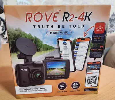 Brand New ROVE R2-4K Dash Cam