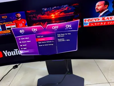 LG 34GS95QE-B is a premium 34-inch ultrawide OLED gaming monitor featuring a 3440 x 1440 resolution