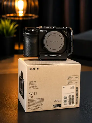 Sony ZV-E1 Full-Frame + Tilta Cage | UAE TDRA Version | Like New