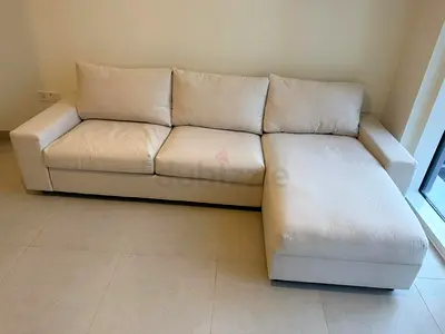 Ikea vimle L shape sofa bed with mattress