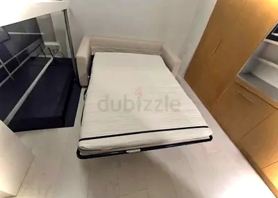 sofa bed with mattress ikea vimle