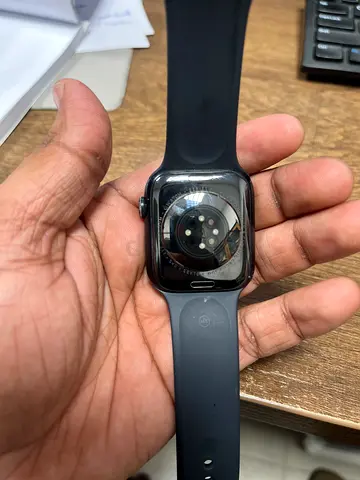 Used Apple Watch Series (black) with silicone strap - good working condition