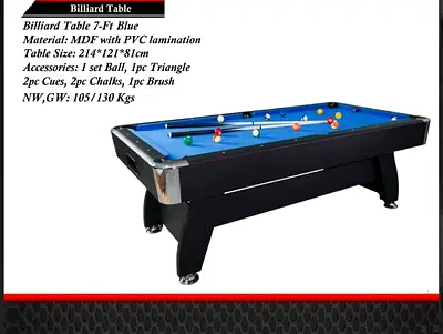 BILLIARD TABLE 8FIT