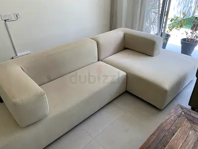 NATUZZI 5-Seater L-Shaped Sectional Sofa / Chaise