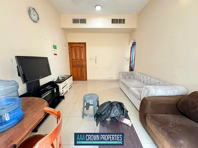 Spacious one Bhk apartment with balcony central Ac only family in Butina Sharjah
