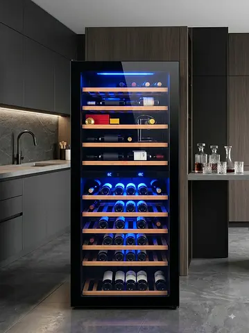 Terim 127-Bottle Wine Fridge – Dual Temperature | New Model | Premium Wine Cooler