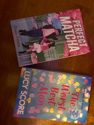 The Perfect Matcha & The Worst Best Man — 2 Paperback Romance Books