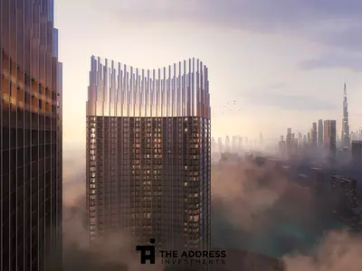 شقة بغرفة نوم واحدة | برج بن غاطي سكاي رايز B | إطلالات على أفق البرج والقناة | المعيشة على الواجهة البحرية في الخليج التجاري