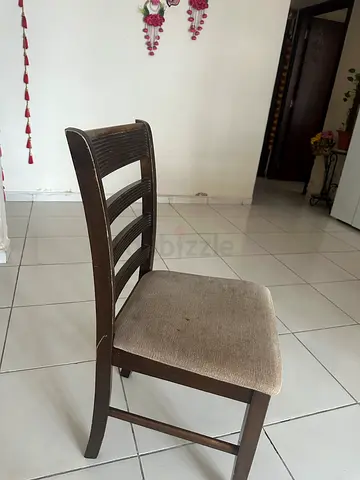 Wooden Dining Chair with Upholstered Seat(pan Emirates)