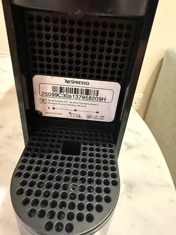 Nespresso Capsule Coffee Machine (Used) - Base/Model Label Shown