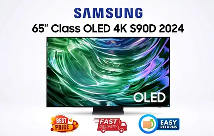 Samsung 65 Inch OLED TV in UAE - S90D 2024 - Excellent Condition, Original Box - FREE DELIVERY