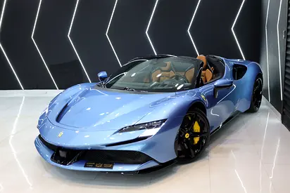 2022 Ferrari SF90 Spider, JBL Audio, Carbon Interior, ADAS Full Pack, Dealer Service Package, GCC!!