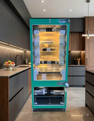 Gaggenau 75cm Integrated Fridge Freezer – Bottom Freezer | Premium Design