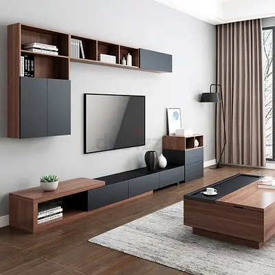 Modern Wall-mounted Entertainment Unit