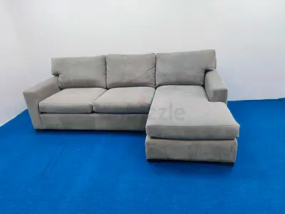High quality crate&barrel axis model lshape sofa