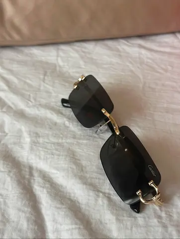 Cartier super master sunglasses with box, case and authenticity card