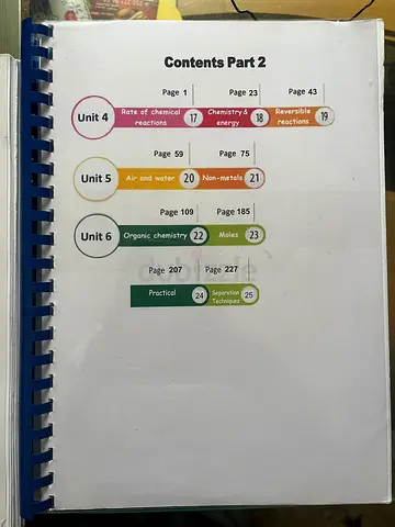 IGCSE Chemistry Topical / Past Paper Question Booklet
