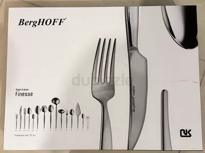 BergHOFF Finesse 72-piece Flatware Cutlery Set - New in Box