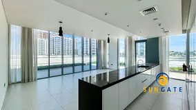 Corner unit , open equipped kitchen , private terrace
