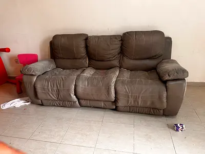 Table with chair and sofa set